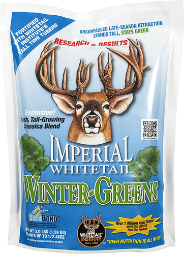 Whitetail Institute Winter-Greens 3 lbs Annual Brassica Deer Food Plot Seed