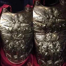 18 Guage Steel Medieval Armor Roman Chiseled Cuirass Knight Breastplate