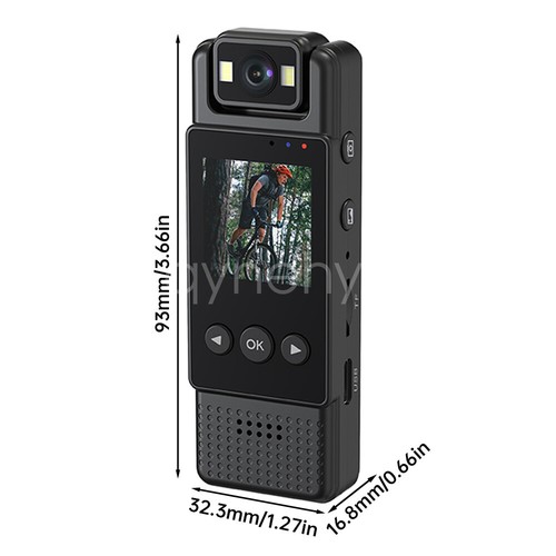 WiFi Video Recorder 1080PHD Camcorder Mini Body Camera Motion Detection Clip DVR - Picture 20 of 23