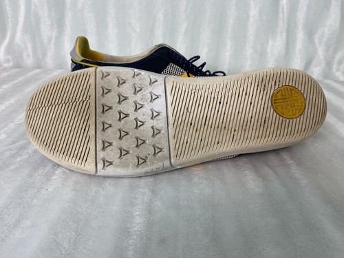 Plae Butler Schuhe Sneaker elegant Größe 11,5 Herren blau gelb - Bild 11 von 12