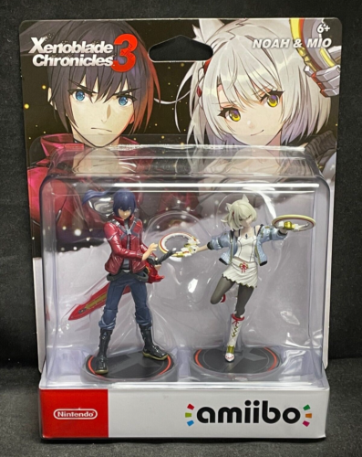 Xenoblade Chronicles 3 Noah & Mio 2 Pack (Amiibo) BRAND NEW - Picture 1 of 2