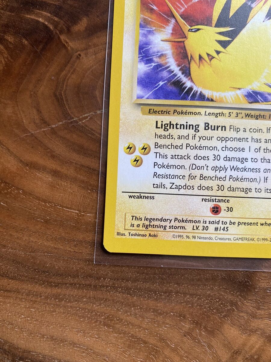 Zapdos #23 Promo Movie Black Star WOTC Pokemon Card NM-Mint Zapdos #23 Promo Movie Black Star WOTC Pokemon Card NM-Mint