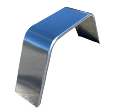 1x - Aluminum Smooth Flat Top Trailer Fender - 8" X 36" X 18"