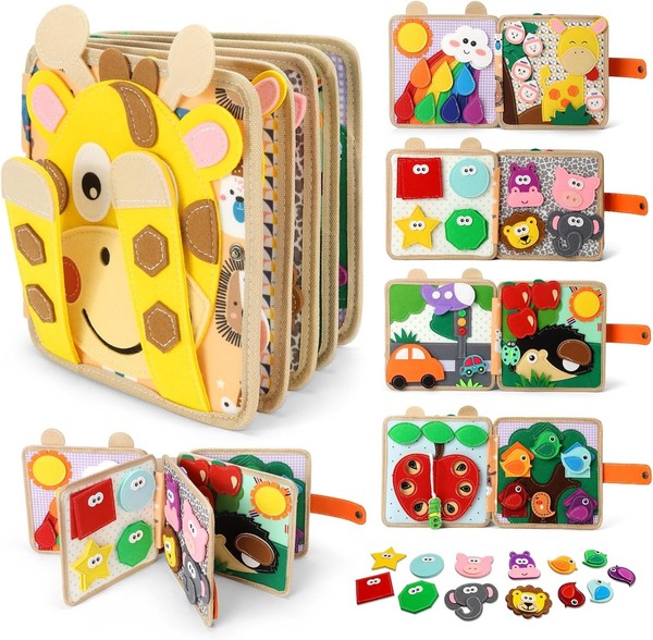 Busy Board Montessori Spielzeug Motorikspielzeug Lernspielzeug Ab 1 Jahr-image