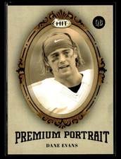 2017 SAGE HIT Dane Evans #PP-DE Premium Portrait