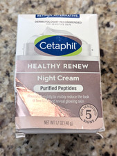 Cetaphil Healthy Renew Night Face Cream Purified Peptides 1.7 oz