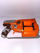 NERF Zombie Strike FlipFury Dart Blaster Orange Gray 2013 MPN A8731