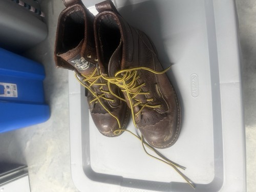 Stivali da lavoro uomo Georgia in pelle taglia 10,5 - Foto 2 di 5
