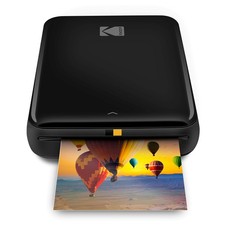 Zink Kodak Step Photo Printer 2x3 Sticky-Back Paper Black Sticker Edition