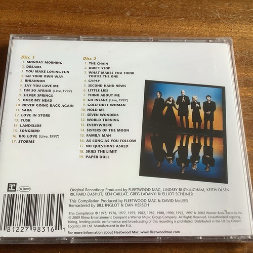 FLEETWOOD MAC  THE VERY BEST OF FLEETWOOD MAC DOUBLE CD ALBUM NEW AND SEALED.L1 - Picture 2 of 2