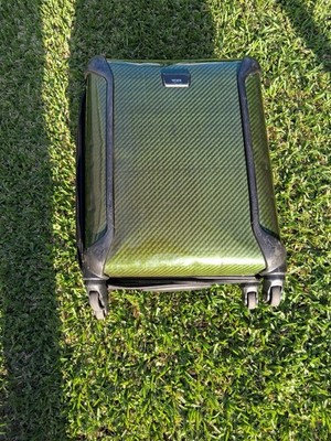 Tumi 19* Tegra Lite 4 Wheel Spinner Carry-On Forest Green RARE