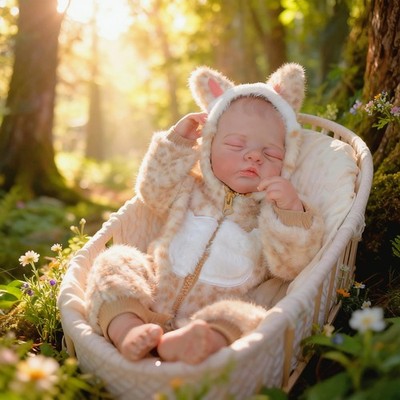 18 Zoll lebensechte Reborn Baby Puppe handgefertigt 3D Haut mehrere Schichten Malerei Irys