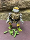 Vintage 1989 TMNT Metal Head Turtles Ninja Action Figure w Accessories Playmates