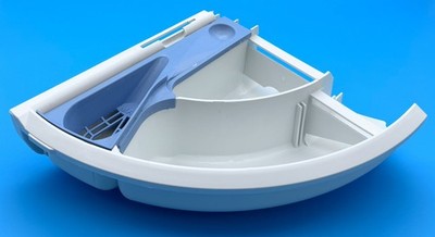 Hotpoint Waschmaschine Seifenschublade / Seifenspender - passend für viele Modelle