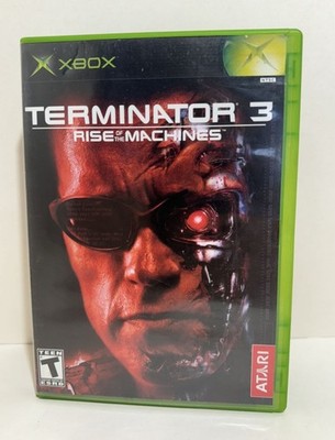 Terminator 3: Rise of the Machines - Microsoft Xbox - Complete In Box CIB 
