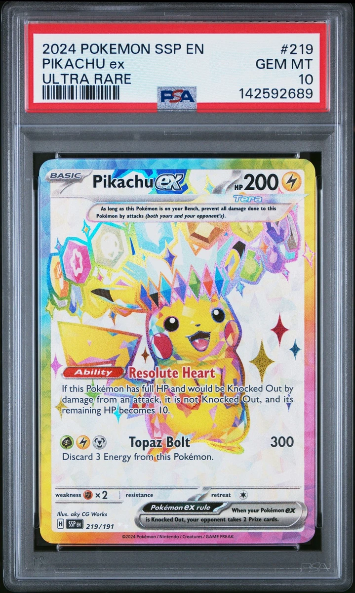 Preços baixos em Jogos de cartas colecionáveis individuais Pikachu