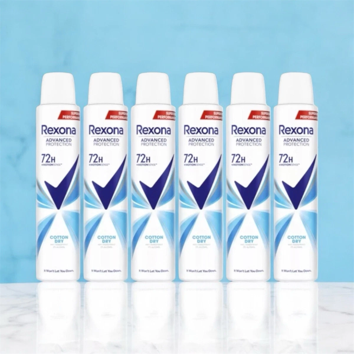 Rexona スプレー 72H/48H-2 Dove 250ml 4セット Rexona Spray Cotton Scent Deodorants & Antiperspirants for sale | eBay