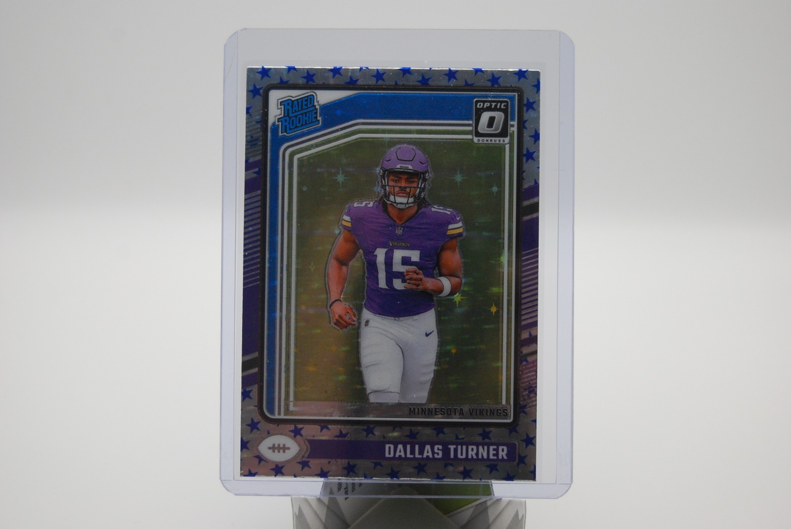 2024 Panini Donruss Optic - Rated Rookie Dallas Turner #224 Stars Prizm (RC)