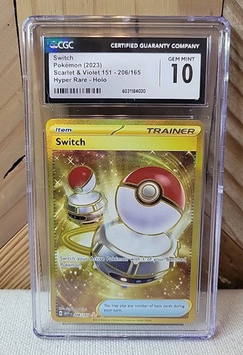 Switch graded CGC 10 for sale on eBay