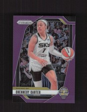 2024 Panini Prizm WNBA #66 Chennedy Carter Purple Prizms #/149