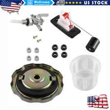 Fuel Gas Tank Generator Petcock Filter Gauge Cap Universal 5 Gallon 7 Gallon