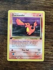 Charmander 50/82 1st Edition Team Rocket Non Holo Pokemon Card MP