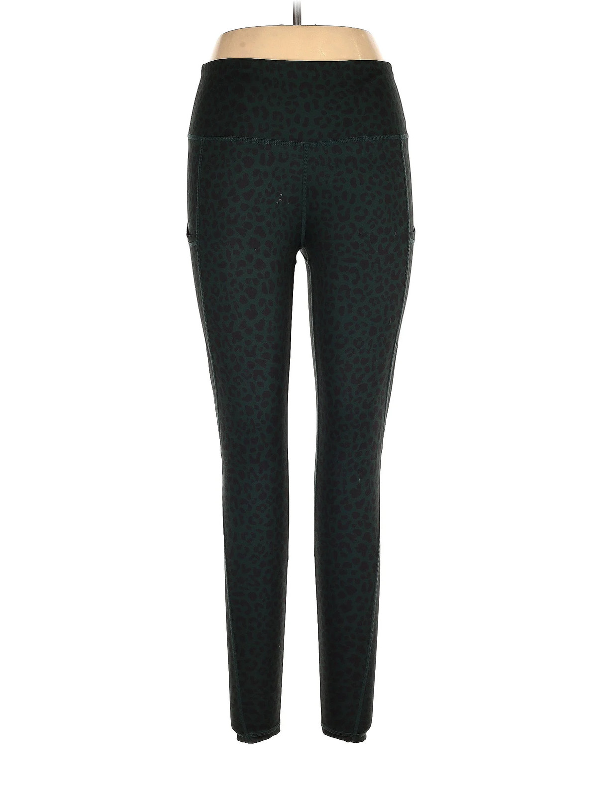 Ouges Women Green Active Pants L - image 1