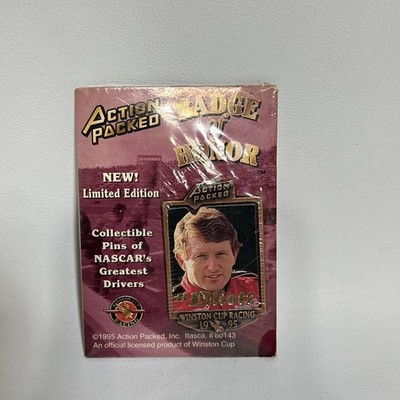 1995 Action Packed 'Limited Edition' | Bill Elliott 'Badge of Honor' Pin NIP