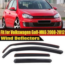 Windabweiser Regenabweiser Passend Für VW Golf 6 2008 2009-2012 5-Türer 4-Tlg