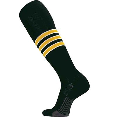 TCK Dugout Series Socks BLACK | GOLD | WHITE LG