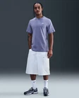 Nike Sportswear Club Men's T-Shirt Purple Size S-2XL Casual Top Sportswear