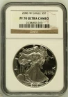 2006 W American Silver Eagle PF70 Ultra Cameo