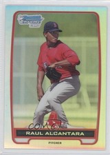 2012 Bowman Chrome Prospects Refractor 259/500 Raul Alcantara #BCP25 0j6