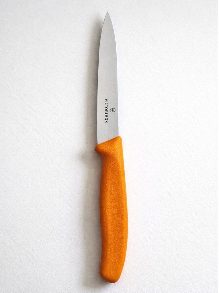 Victorinox Swiss Classic 4 Paring Knife Orange Handle - 67706L119 NEW 2190₽