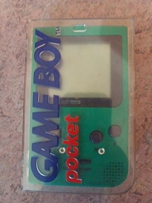 Nintendo Gameboy Pocket Grün  Handheld-Spielkonsole Inkl. Acryl Case