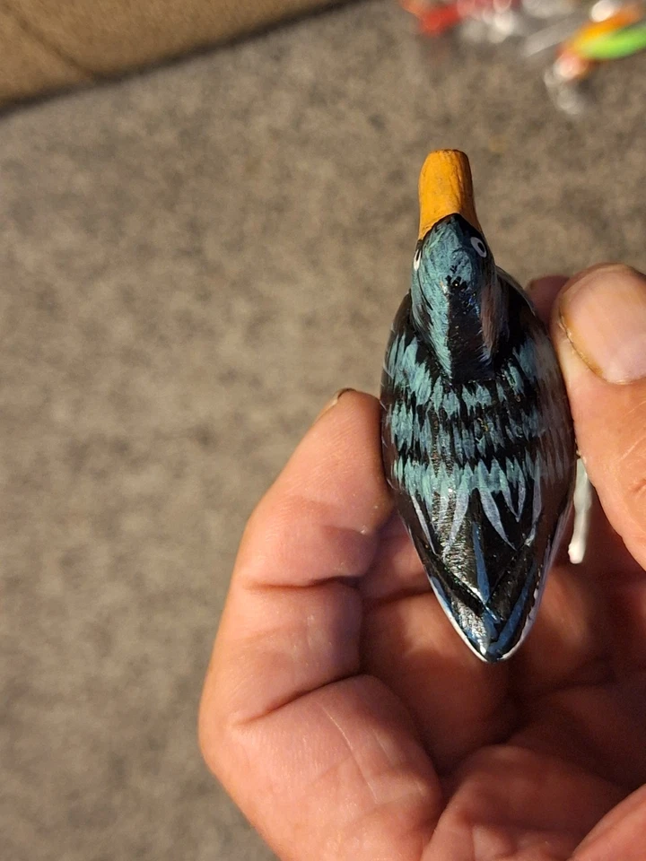 señuelo pato madera Foto 4 de 4