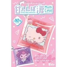 Sanrio Characters Amaenbo Namida Multi Case F-Toys 3-Inch Collectible