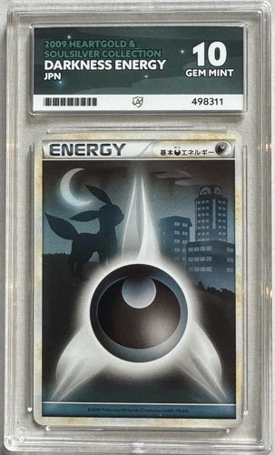 Pokemon Umbreon Darkness Energy 2009 Heartgold Soulsilver ACE 10 [Perf Subs!]