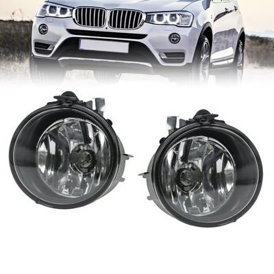 Pair Bumper Fog Light Lamp Replacement for BMW 2011-2017 X1 F48 X2 F39 X3 F25 X5