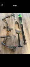 Matthew solo cam 32 inch Compound Bow Camo Brown with Arrows and Accessories