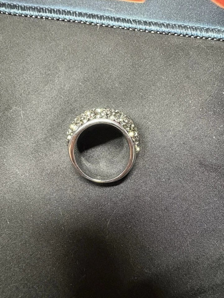 Black CZ  On Stainless Steel Band Made In China Thick Band - Image 3 of 4