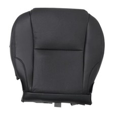 Driver Side Bottom Perforated Leather Seat Cover Black Compatible with Lexus