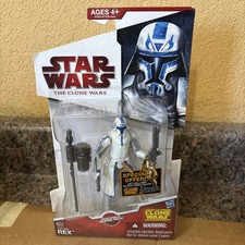 Star Wars The Clone Wars Captain Rex CW50 Action Figure Hasbro New Sealed