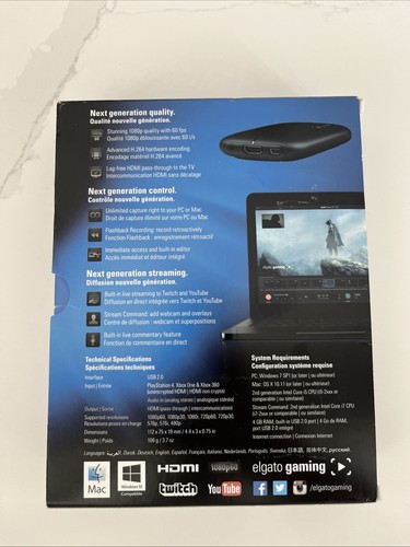 Elgato HD60 External Capture Card 1GC109901001 - Picture 3 of 6