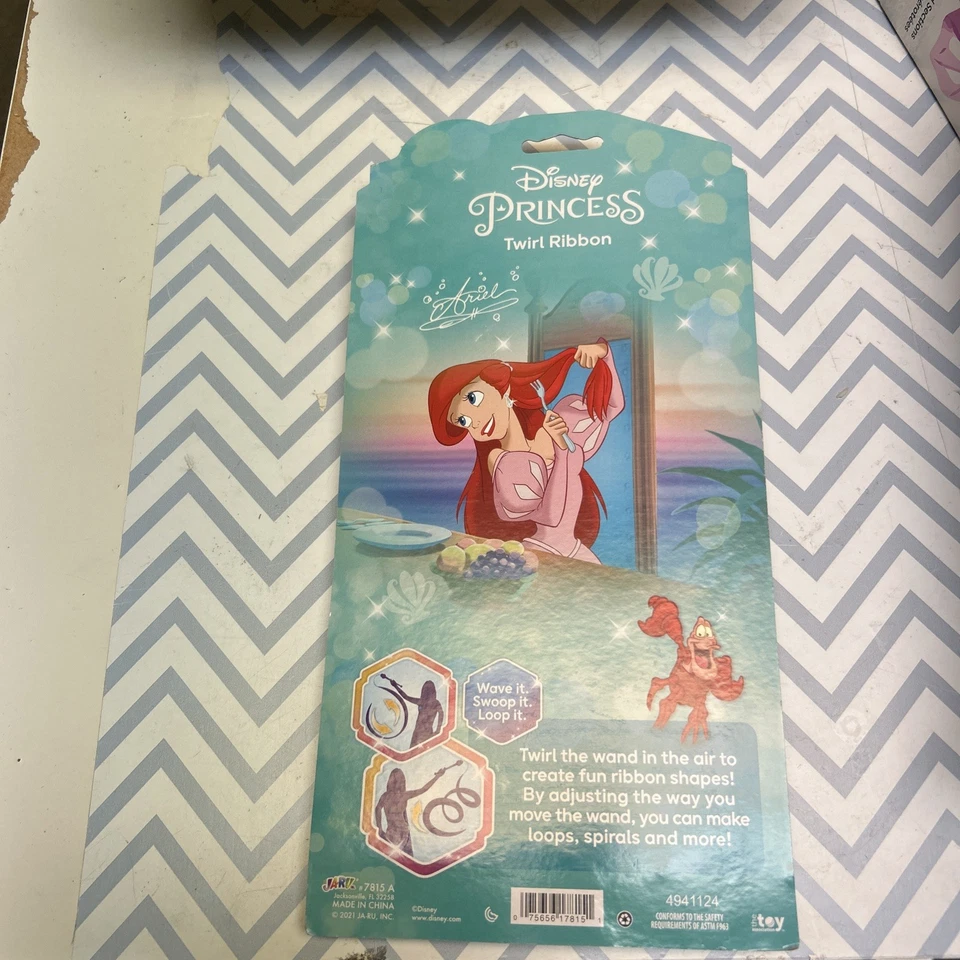 Cinta giratoria rosa juguete princesa Disney Foto 3 de 4