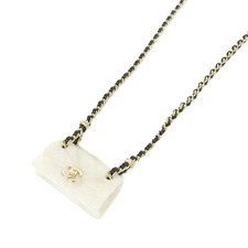 Chanel Aba003 Necklace Women White One Size