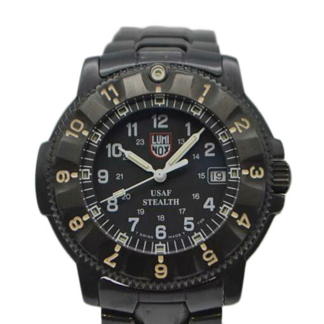 Luminox NightHawk USAF Stealth Quartz Watch Used B Grade 3400 F