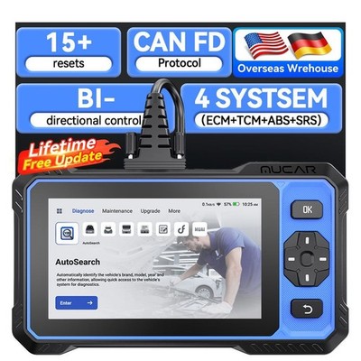 MUCAR 632 OBD2 Scanner AI Diagnosegerät mit bidirektionaler Steuerung