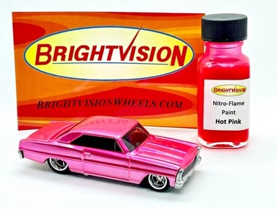 Brightvision HOT PINK Nitro-Flame LARGE 2oz Redline Restoration and Custom Paint