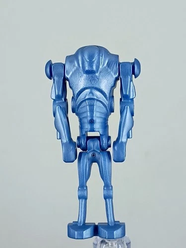 LEGO Star Wars B2 Super Battle Droid Pearl Sand Blue Minifigure 7163 *Rare* 2002